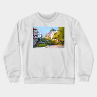 Lombard Street Crewneck Sweatshirt